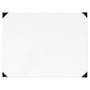 New Wave Art Posh Glass White 16X20 Table Top Palette