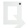 Viewpoint Mat 4 ply 5-Pack Style H - White