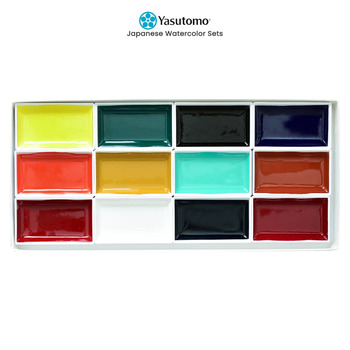Charles Leonard Watercolor Paint Pan Kit Class Pack, 8 Assorted Colors, 1  oz Palette Tray, 36 Kits/Box - mastersupplyonline
