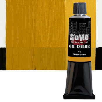 Soho Artist Oil Color Yellow Ochre, 170ml Tube