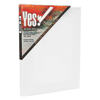 Yes! All Media Cotton Canvas 12"x24", 1-1/2" Deep