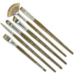 Silver Brush Monza® Synthetic Mongoose Brushes