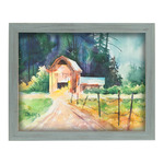 Country Chic Narrow Dixie Grey Frames - Millbrook Collection