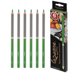 Cezanne Premium Colored Pencil Bright Green, Box of 6