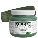 GOLDEN Heavy Body Artists' Acrylics Chromium Oxide Green Dark 32 oz