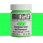 Golden SoFlat Matte Acrylic 2 oz Fluorescent Green