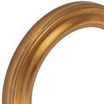 Ambiance Round Frame - Gold, 8" Diameter