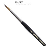 Isabey Pure Kolinsky Short Handle Watercolor Brushes