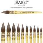 Isabey Series 6234 Siberian Blue Squirrel Quill Mop Brushes