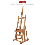 Mabef Deluxe Convertible H-Frame Easel