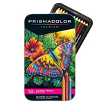 Prismacolor Premier Colored Pencils Set, 12 Basic Colors