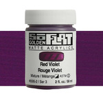 Golden SoFlat Matte Acrylic 2 oz Red Violet