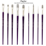 Silver Silk 88&trade; Long Handle Synthetic Brushes