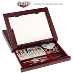 SoHo Urban Artist Wood Table and Desk Easel SoHo Urban Artist Wood Table and Desk Easel