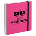 SoHo Brick Mixed Media Journal 5.5 x 5.5in 200gsm, 40 Sheets