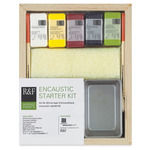 R&F Encaustic Starter Kit with 5 40ml sticks