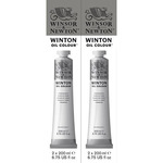 Winsor & Newton Winton 200ml Oil Color Titanium White (Set of 2)