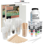 Turner Acryl Gouache & GOLDEN Medium Pouring Sets Turner Acryl Gouache & GOLDEN Medium Pouring Sets