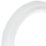 Ambiance Round Frame - White, 12" Diameter