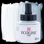 Ecoline Liquid Watercolor 30ml Pipette Jar White