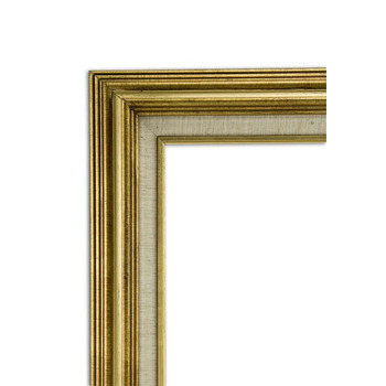 Accent Wood Frame 9x12" - Gold Wash