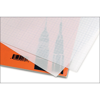 Clearprint 1000H Vellum Fade-Out Pads 8" x 8" Grid 16 lb (50 Sheets)