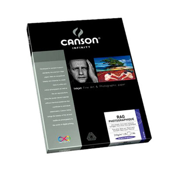 Canson Infinity Paper Packs Art Photo Rag Photographique (310gsm) 17" x 22" (Box of 25)