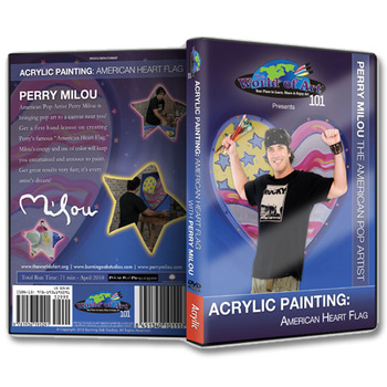 Perry Milou Acrylic Painting DVDs