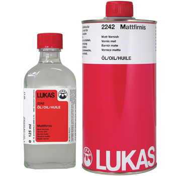 LUKAS Oil Painting Medium - Modern Picture Varnish - Matte 1 Liter Can