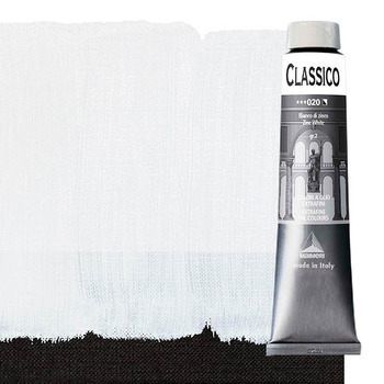 Maimeri Classico Oil Color 200 ml Tube - Zinc White