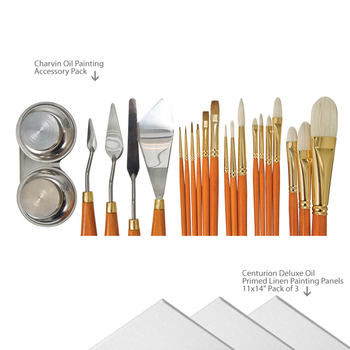 Professional Oil Painting Accessory Pack
