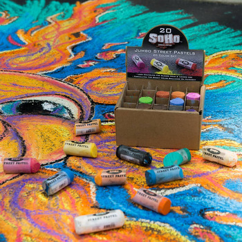 SoHo Urban Artist Jumbo Artists' Street Pastel Sets