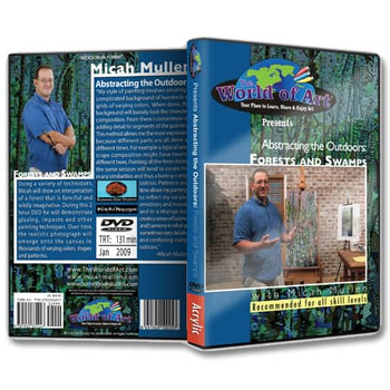 Micah Mullen Abstract Landscape Painting DVDs