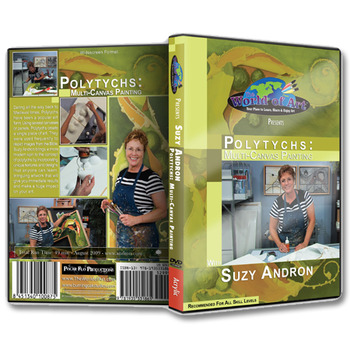 Suzy Andron Polytychs: Multi-Canvas Painting DVDs