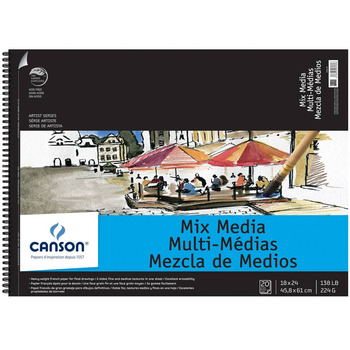 Canson Artist Mix Media Pad 18x24"