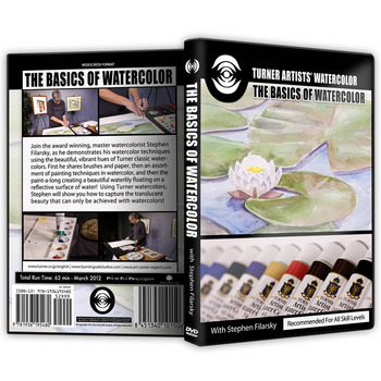 "The Basics of Watercolor" Turner Watercolor DVD with Stephen Filarsky