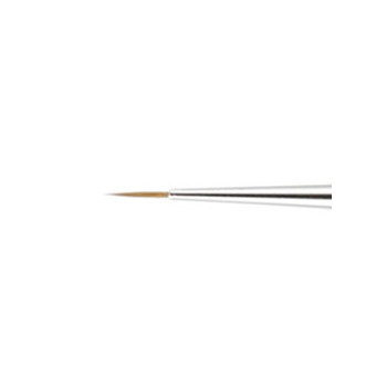 Princeton Series 7050 Kolinsky Sable Short Handle Brush Round #0