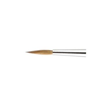 Princeton Series 7050 Kolinsky Sable Short Handle Brush Round #3