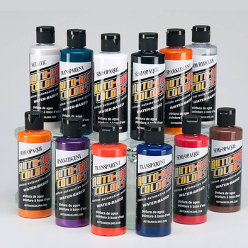 Auto Air Water-Based Airbrushing Colors