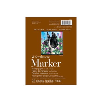 Strathmore 400 Series Marker Pad 6 x 8" 24 Sheets