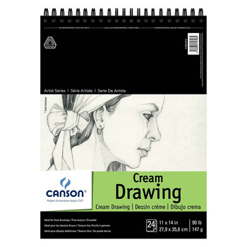 Canson Pad Classic Drawing 11x14" - Cream