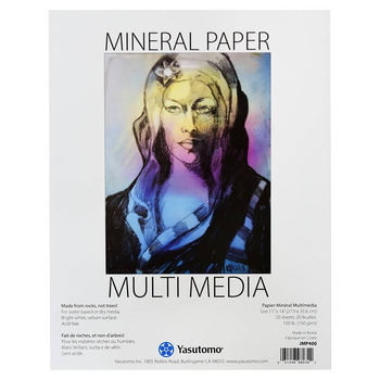 Yasutomo Mineral Paper Pad 150gsm, 11x14" 20-Sheets