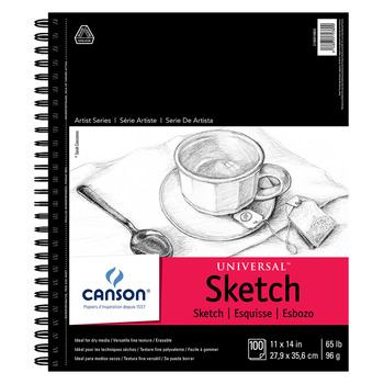 Canson Universal Recycled Sketch Pads 11" x 14"