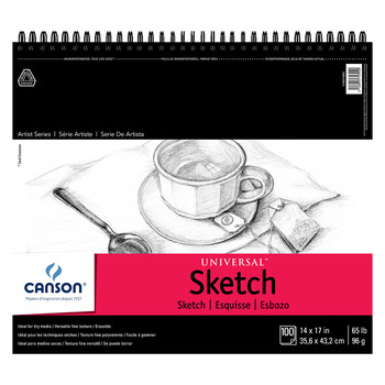 Canson Universal Recycled Sketch Pads 14" x 17"