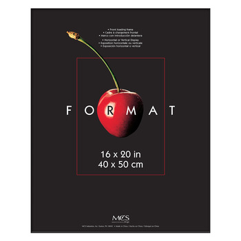 MCS Format Frame Black - Black, 16" x 20"