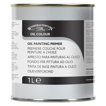 Winsor & Newton Oil Painting Primer, 1 Liter Can