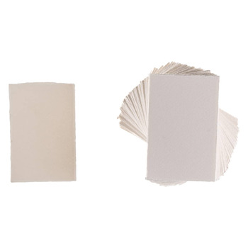 Fabriano Medioevalis Stationery Flat Blank Cards - 2-1/2"x3-3/4" (Box of 100)
