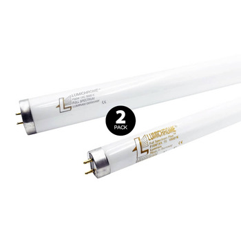Lumichrome Fluorescent Bulbs 24" - 20 Watt, 2 Pack