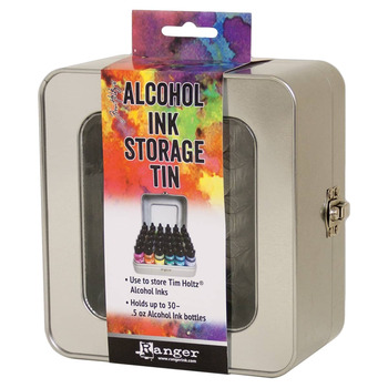 Ranger Tim Holtz Alcohol Ink Empty 30-Bottle Storage Tin