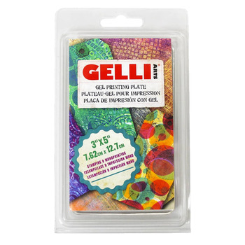 Gelli Arts Gel Printing Plate 3x5", Rectangle